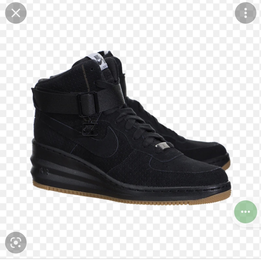 Nike lunar force 1 sky high suede shoes size 6.5 AF1